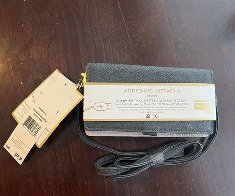 adrienne vittadini studio charging wallet with rfid protection|Adrienne Vittadini outlet.